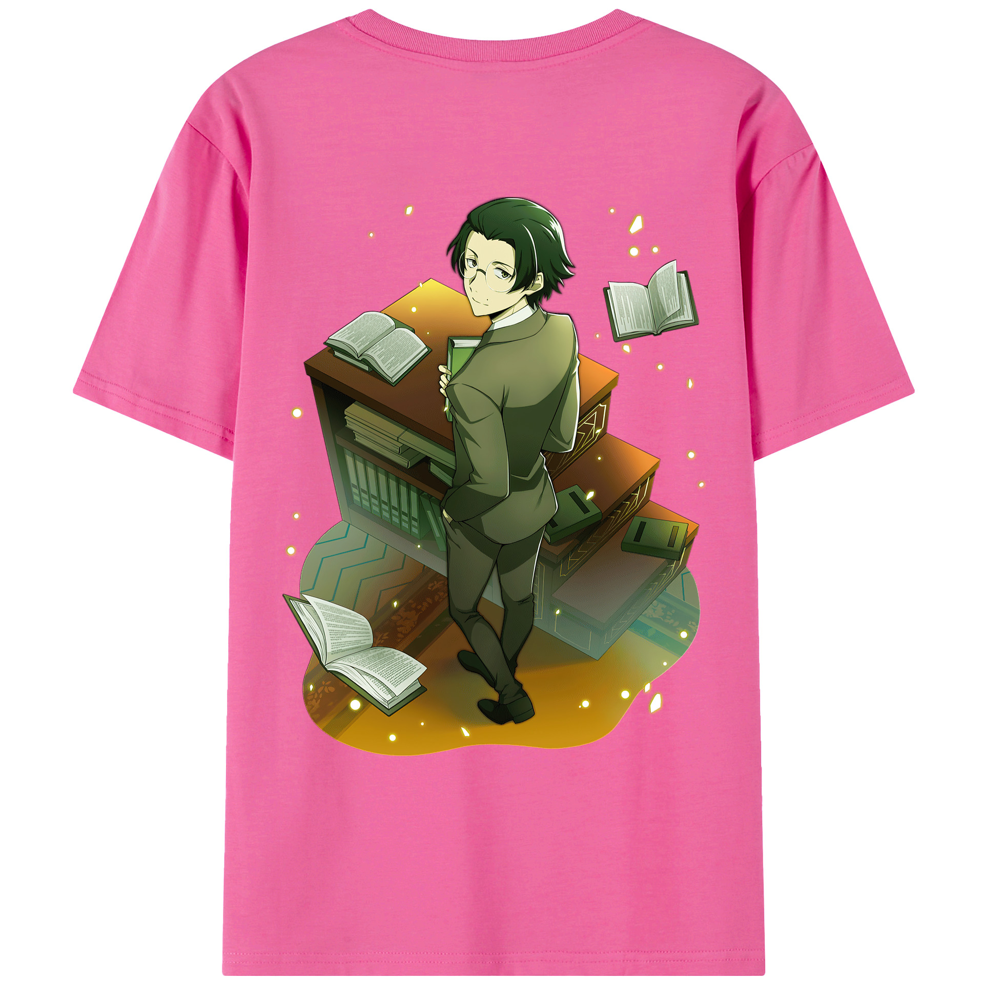 （画像用） 文豪ストレイドッグス Bungo Stray Dogs レディース半袖Tシャツ(バックプリント)